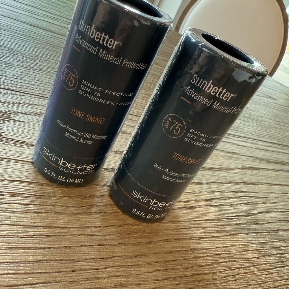 Black and White Suncare Essentials for Bath & Body